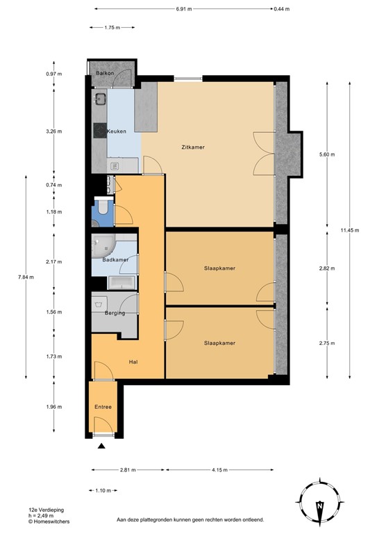 mediumsize floorplan